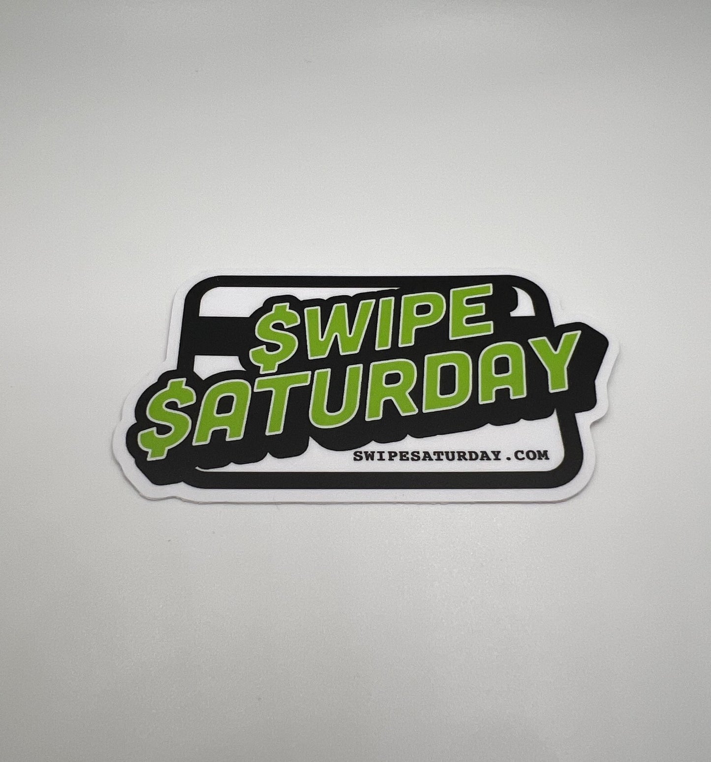 sticker, front